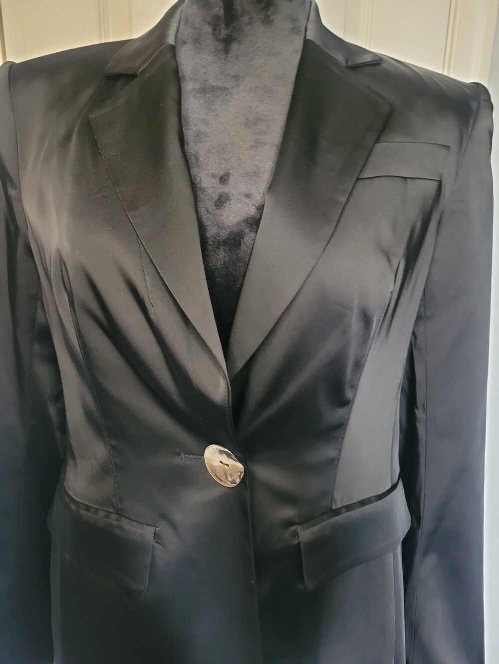 RAMY BROOK Black Single-Button Women's Blazer Jacket. SZ 6.NWT MSRP: $645 - Picture 4 of 7